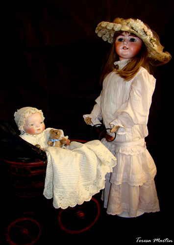 peanas mu&ntilde;ecas grandes porcelana