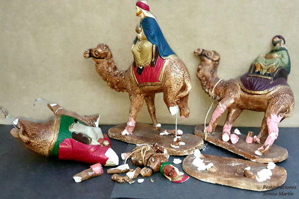 COMO RESTAURAR BELENES