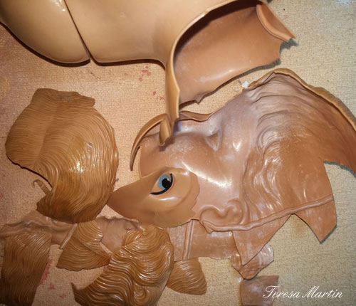 RESTAURACION MUÑECO CELULOIDE