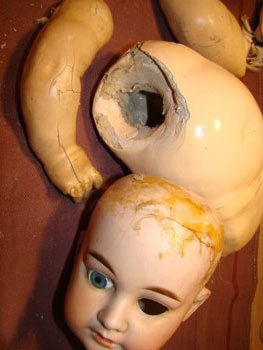 restauracion DE PORCELANA-MUÑECAS