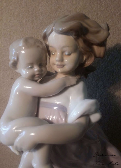 RESTAURACION FIGURAS PORCELANA
