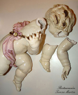 RESTAURACION ANGEL PORCELANA
