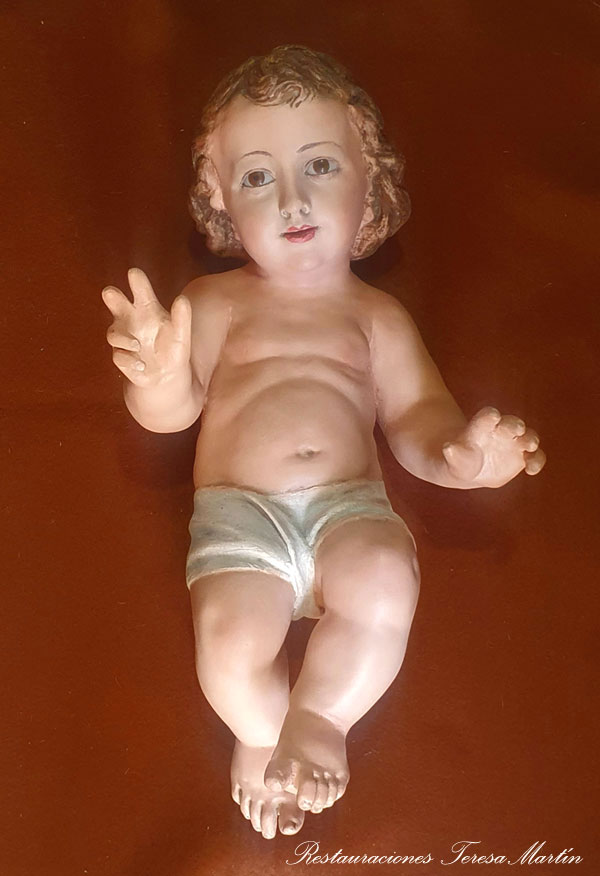 ni&ntilde;o restaurado Teresa Martin