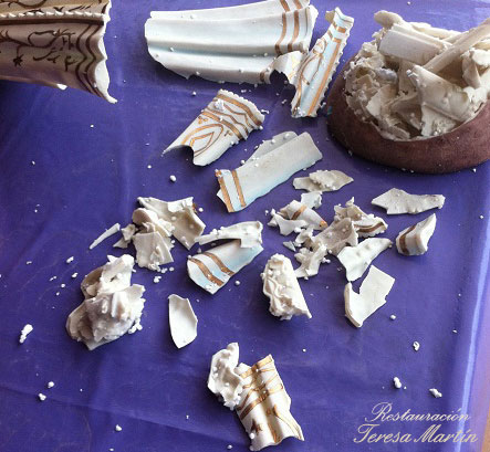 RESTAURACION VIRGEN RESINA