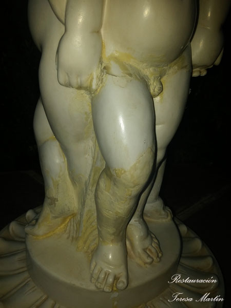 RESTAURACION FIGURA ALABASTRO