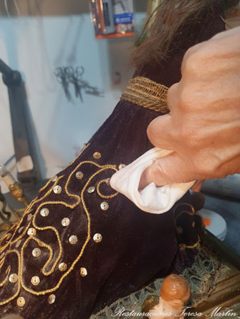 proceso de restauracion cristo