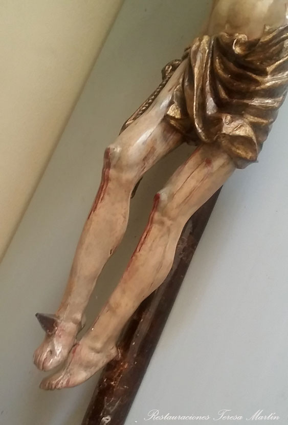 como restaurar un cristo