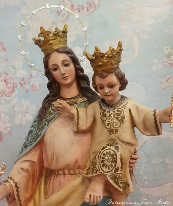 restauracion virgenes antiguas