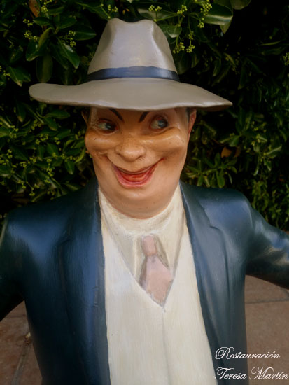 RESTAURACION FIGURA BARRO