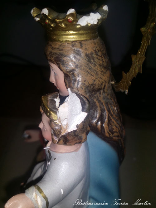 RESTAURAR SANTOS Y VIRGENES 